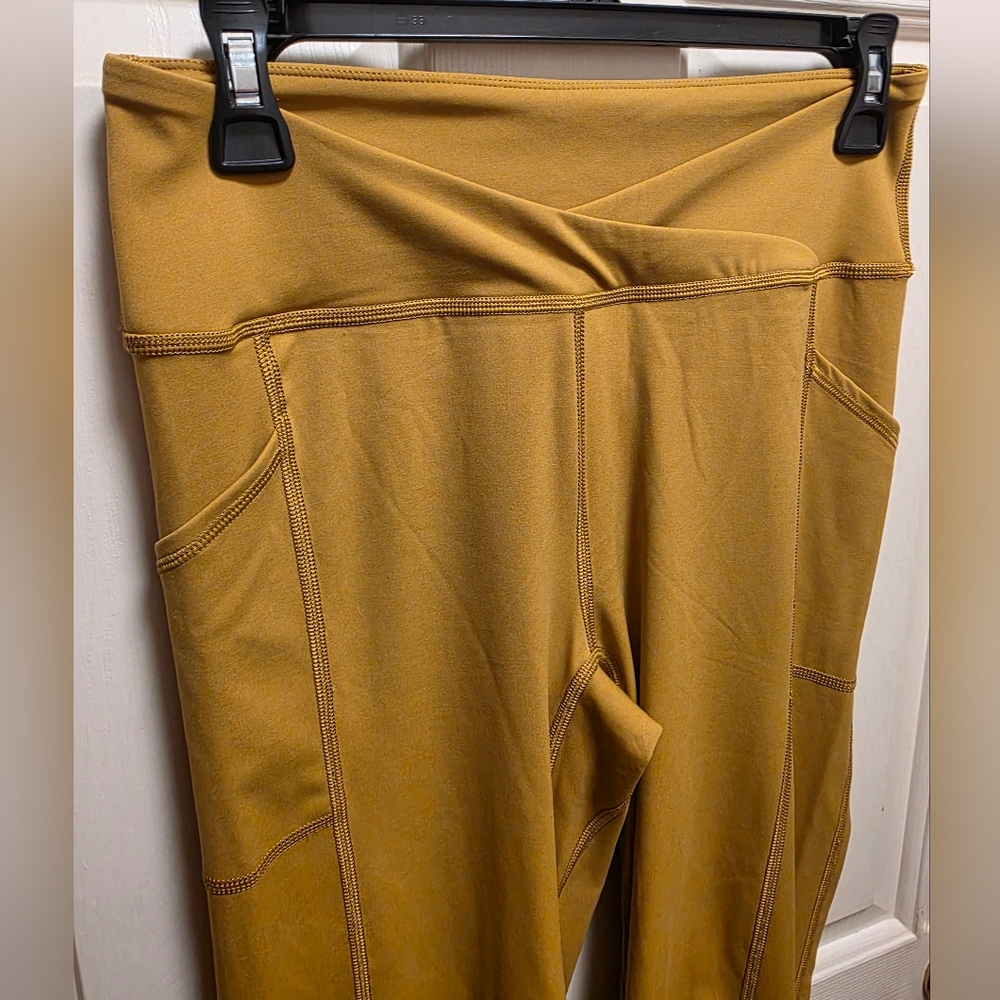 FP Movement Shanti Yellow Leggings Size S New - Picture 5 of 8